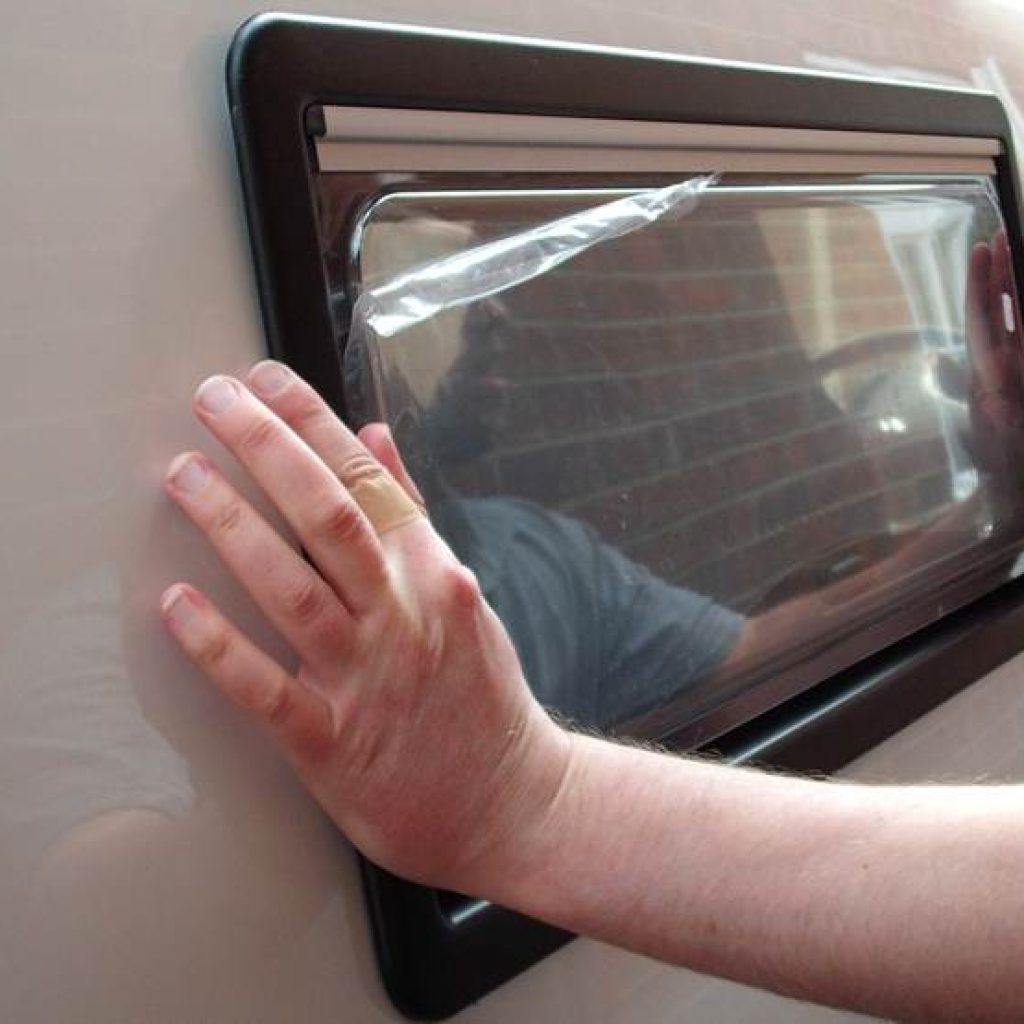 Campervan Window Fitting Campervan Window Fitting