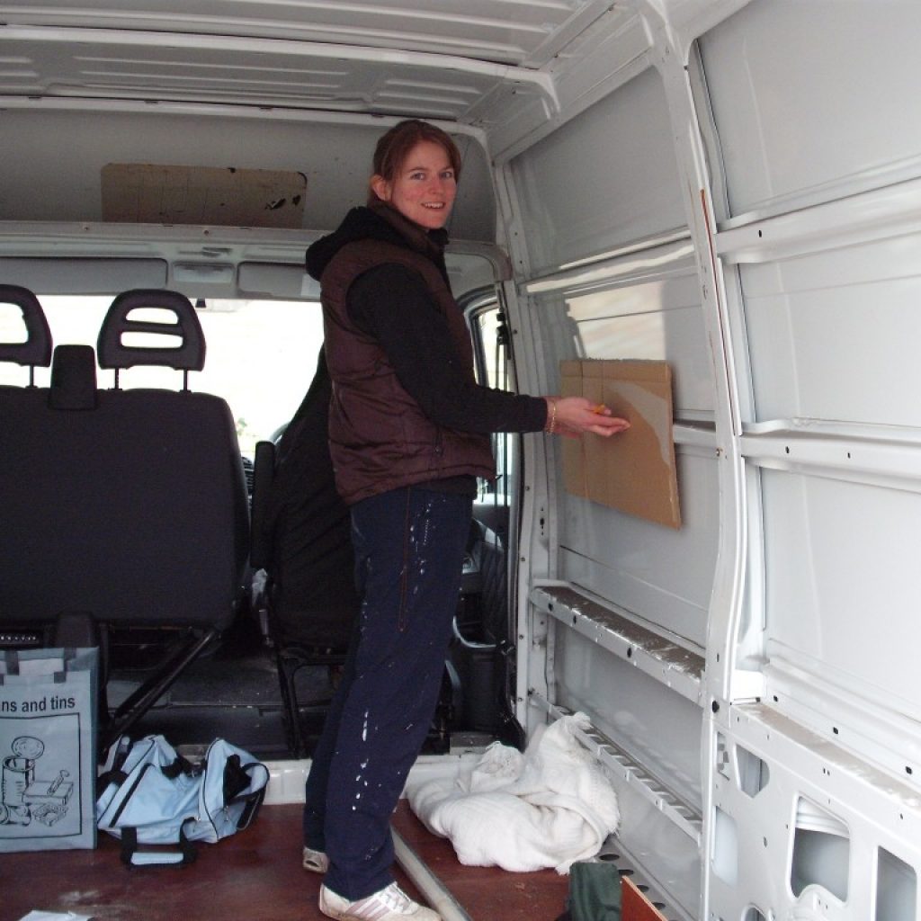 Seitz Window Template Fitting Seitz Windows in Campervan