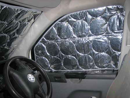 Campervan Windpow Insulation